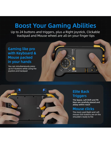 IFYOO GTP01P Touchpad Inalámbrico para Juegos - Negro