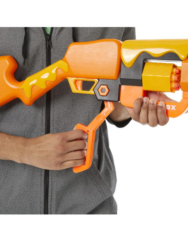 Lanzador Nerf Roblox Adopt Me! Abejas, 8 Dardos Elite