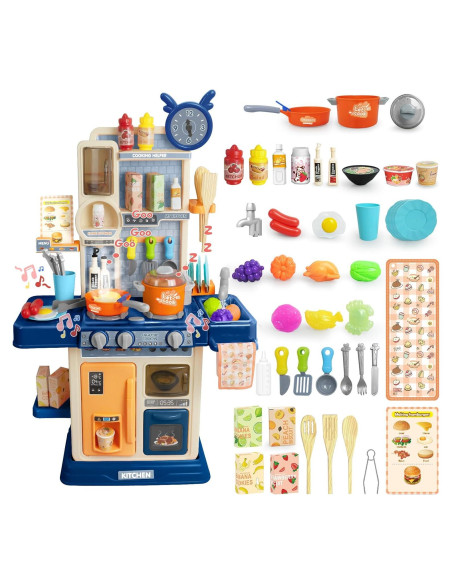 Cocina de Juguete RedCrab para Niños 75cm con Luz y Sonido