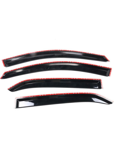 Cinta Exterior Viseras Ventana IKON para Toyota Corolla 2020-2025