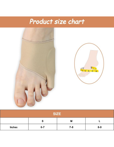 Manga de Alivio para Juanetes Jianlida - Separador Dedo Meñique S