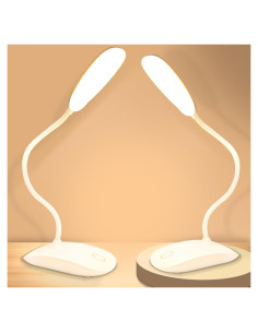 Lámpara de Escritorio TNNOP Inalámbrica 2000mAh 3 Modos Color