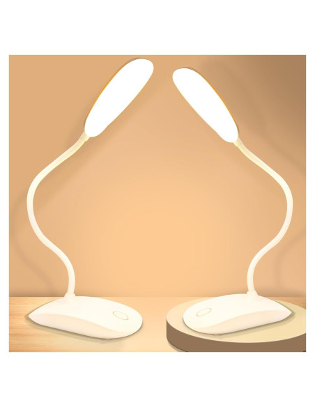 Lámpara de Escritorio TNNOP Inalámbrica 2000mAh 3 Modos Color
