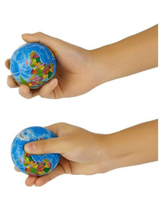 Pelotas Antiestrés Squeezables Sohapy 6 PCS Multicolor 6.3 cm 2