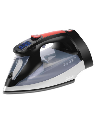 Plancha de Vapor Digital Sunbeam 1700W con Pantalla LCD