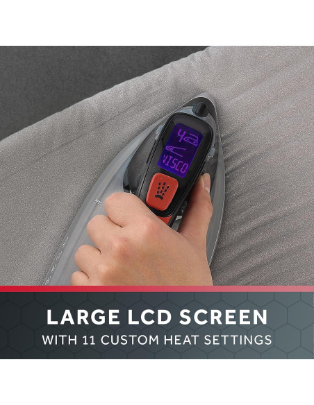 Plancha de Vapor Digital Sunbeam 1700W con Pantalla LCD