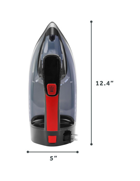 Plancha de Vapor Digital Sunbeam 1700W con Pantalla LCD
