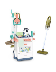 Juego de Limpieza para Niños Jovow 20 Piezas Aspiradora Real