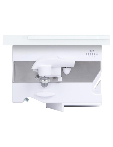 Abrelatas Eléctrico 4 en 1 Elitra Home Blanco - Afilador y Abrebotellas