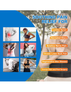 Faja de Hielo ARRIS con Cinturón Neopreno para Espalda 2