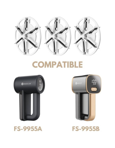 Cuchillas de Repuesto WiredLux para Quitapelusas Eléctrico