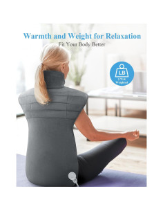 Almohadilla Calefactora GORAMEILG 56x94cm para Cuello y Espalda 2