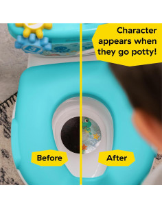 Inodoro de Entrenamiento Baby Einstein 2-en-1 con Música 2