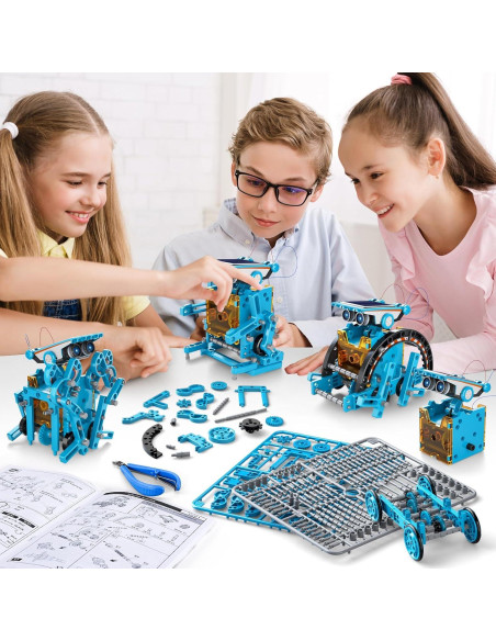 Kit de Robot Solar 12-en-1 WATUDOU para Niños 8-12 Años Kit de Robot Solar 12-en-1 WATUDOU para Niños 8-12 Años