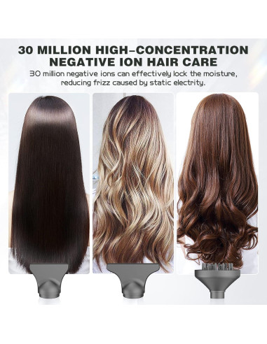 Secador de Pelo Slopehill 2000W Iónico Profesional Azul