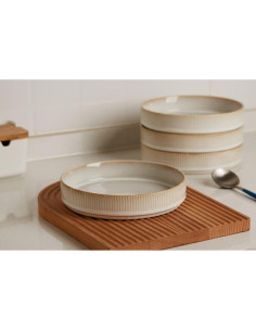 Juego de Cuencos de Pasta Famiware 4 Piezas 18.9 cm Cerámica 2