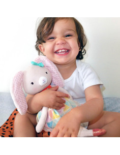 Conejo de Peluche Tippy Toes Becky Bunny 38 cm - B. toys 2