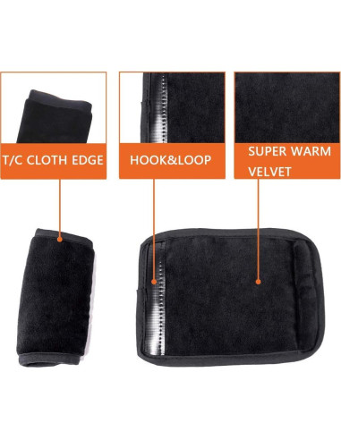 Almohadillas para Cinturones de Seguridad COOLBEBE - Suaves y Lavables