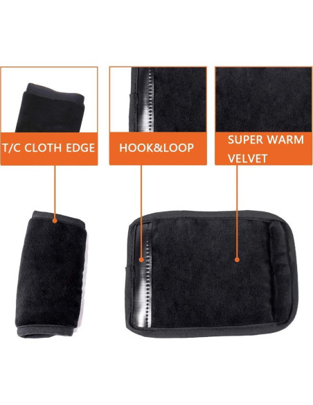 Almohadillas para Cinturones de Seguridad COOLBEBE - Suaves y Lavables