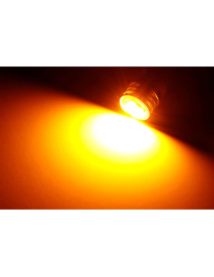 Bombillas LED Ámbar iJDMTOY para Espejo Lateral Toyota FJ Cruiser 2