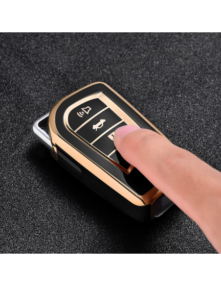 Funda de llavero ELOHEI para Toyota 2018-2022 - TPU suave