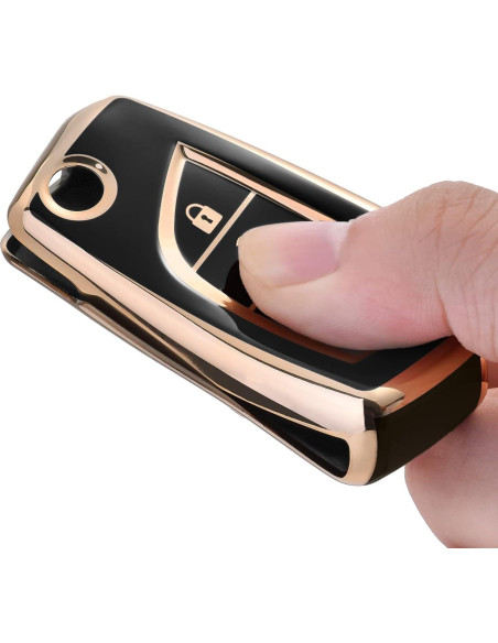 Funda de llavero ELOHEI para Toyota 2018-2022 - TPU suave