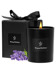 Vela Aromática Toptime Lavanda 155g Cera de Soja 35h Quema