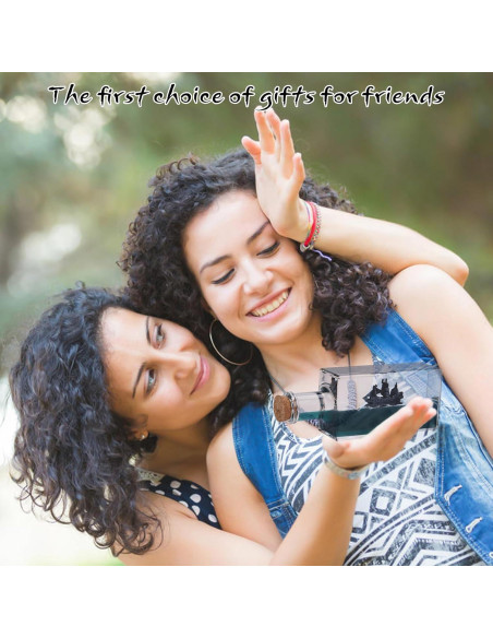 Barco Pirata Inhundible Perla Negra en Botella Decorativa