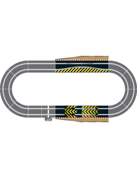 Extensión de Pista Scalextric C8511 - 1 Salto y 2 Rectas