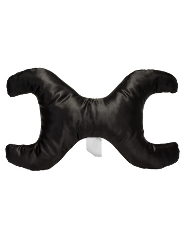 Almohada Antienvejecimiento Salva Mi Cara Satén Negro 1 Cuenta