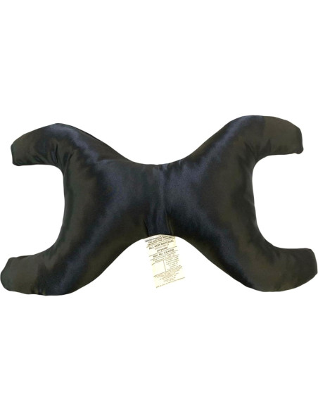 Almohada Antienvejecimiento Salva Mi Cara Satén Negro 1 Cuenta Almohada Antienvejecimiento Salva Mi Cara Satén Negro 1 Cuenta