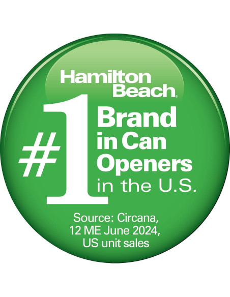 Abrelatas Eléctrico Hamilton Beach 76501G Inalámbrico Recargable