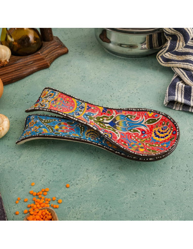 Conjunto de Soportes para Cucharas BCS 2 Piezas Cerámica 22.9x8.9cm