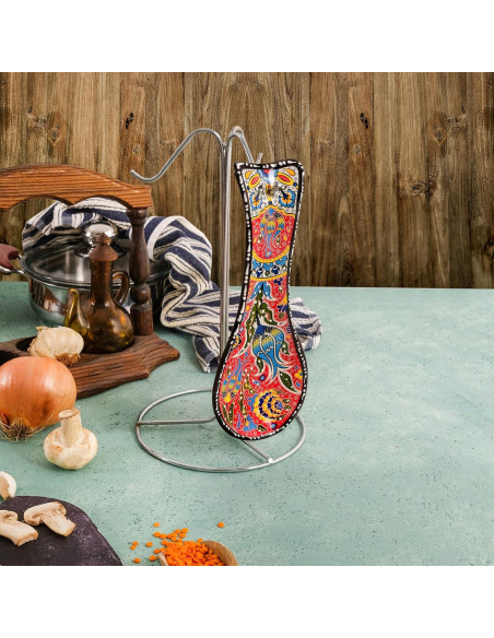 Conjunto de Soportes para Cucharas BCS 2 Piezas Cerámica 22.9x8.9cm