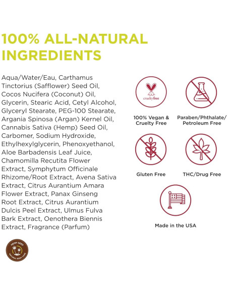 Loción de Masaje Vegana Earthly Body 236.6 g Hidratante