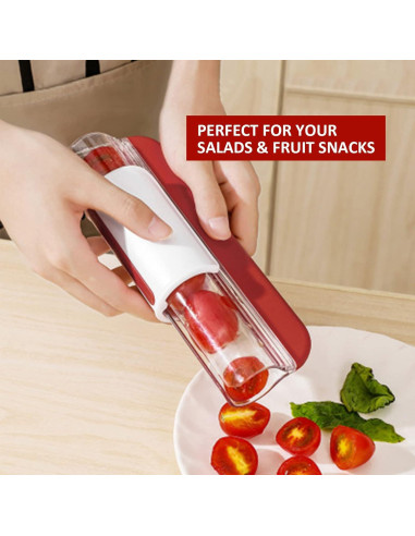 Cortador Multifuncional de Frutas CEHNCEH Verde 20x7.5cm