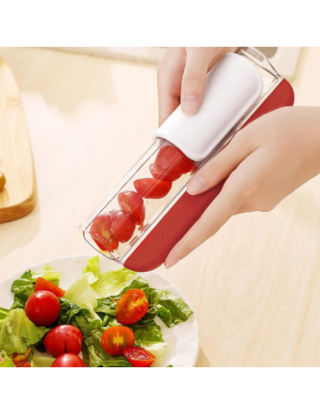 Cortador Multifuncional de Frutas CEHNCEH Verde 20x7.5cm Cortador Multifuncional de Frutas CEHNCEH Verde 20x7.5cm