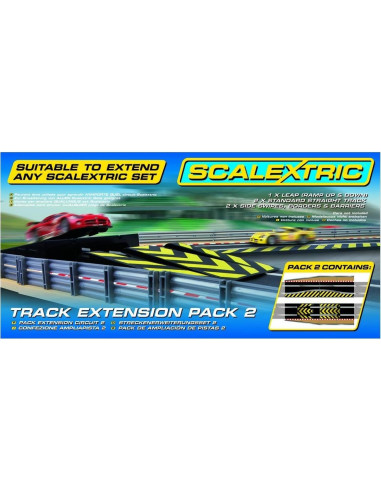 Extensión de Pista Scalextric C8511 - Salto y Rectas