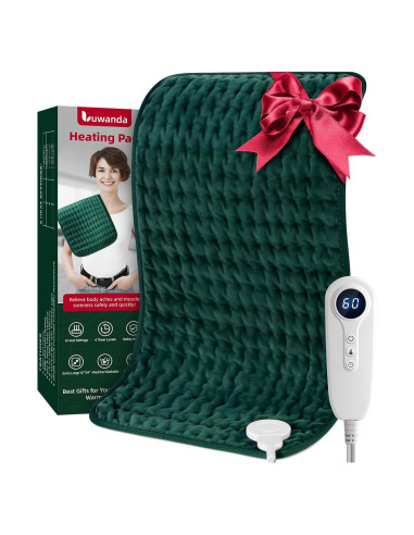Almohadilla Calefactora LUWANDA 30x60 cm para Alivio del Dolor