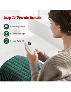 Almohadilla Calefactora LUWANDA 30x60 cm para Alivio del Dolor 2