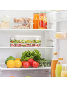 Contenedor Apilable de Carne Fría Cecnamt - 2 Piezas 2200ml 2