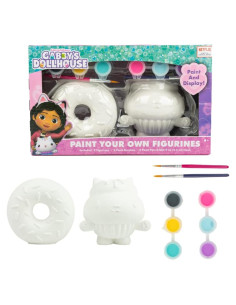 Kit de Pintura Gabby's Dollhouse - 2 Figuras Cerámicas