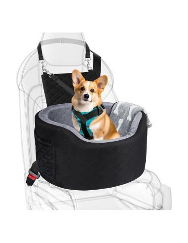 Asiento Elevador para Perros SIVEIS Negro Mediano 52x47x47cm