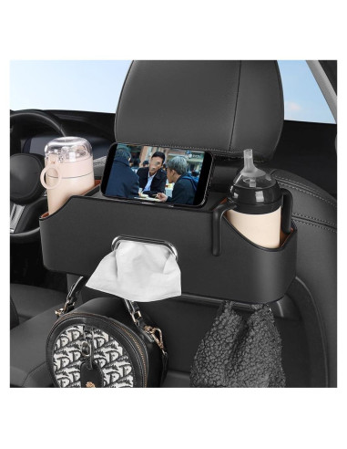 Organizador de Asiento de Coche HAOTULE SN1 Multifuncional Negro