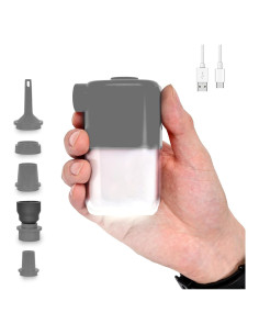 Bomba de Aire Eléctrica Portátil ULTAC 3500mAh 4.5KPa con Luz LED