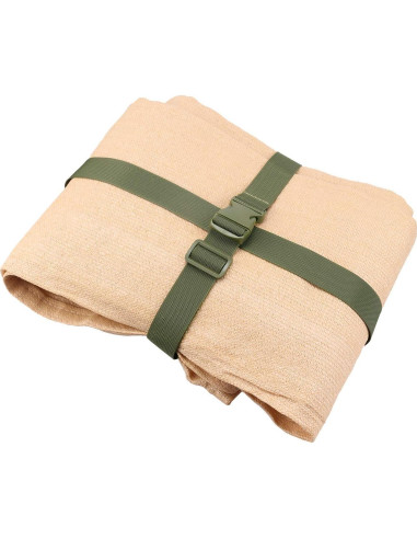 Correas de Equipaje MAGARROW 4 Unidades Verde Militar 3.81 cm