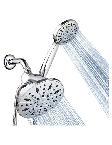 Ducha de Lluvia AquaDance 7" Cromada 6 Configuraciones