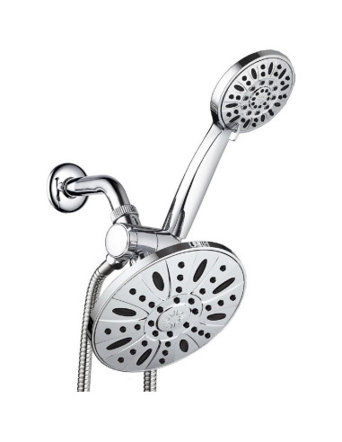 Ducha de Lluvia AquaDance 7" Cromada 6 Configuraciones