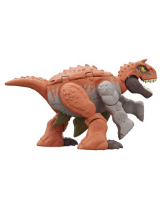 Figura de Acción Dinosaurio Mattel Fierce Changers Carnotaurus a Stegosaurus