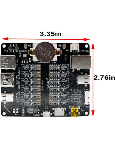 Comprobador de Cable USB Treedix TRX5-0476 Multifuncional